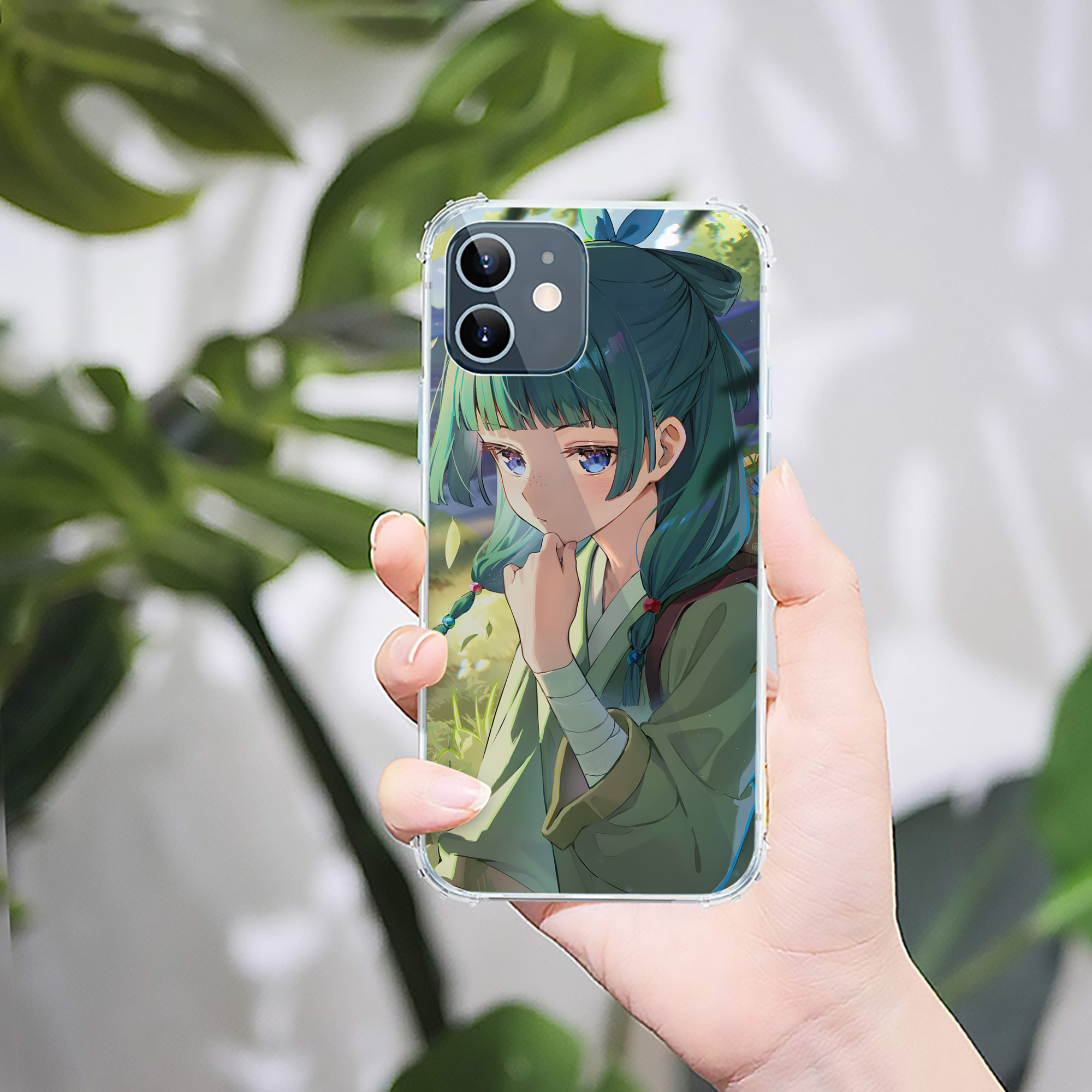 （画像用） 薬屋のひとりごと The Apothecary Diaries 【iPhone 12シリーズ対応】透明スマホケース（クリアソフトケース）